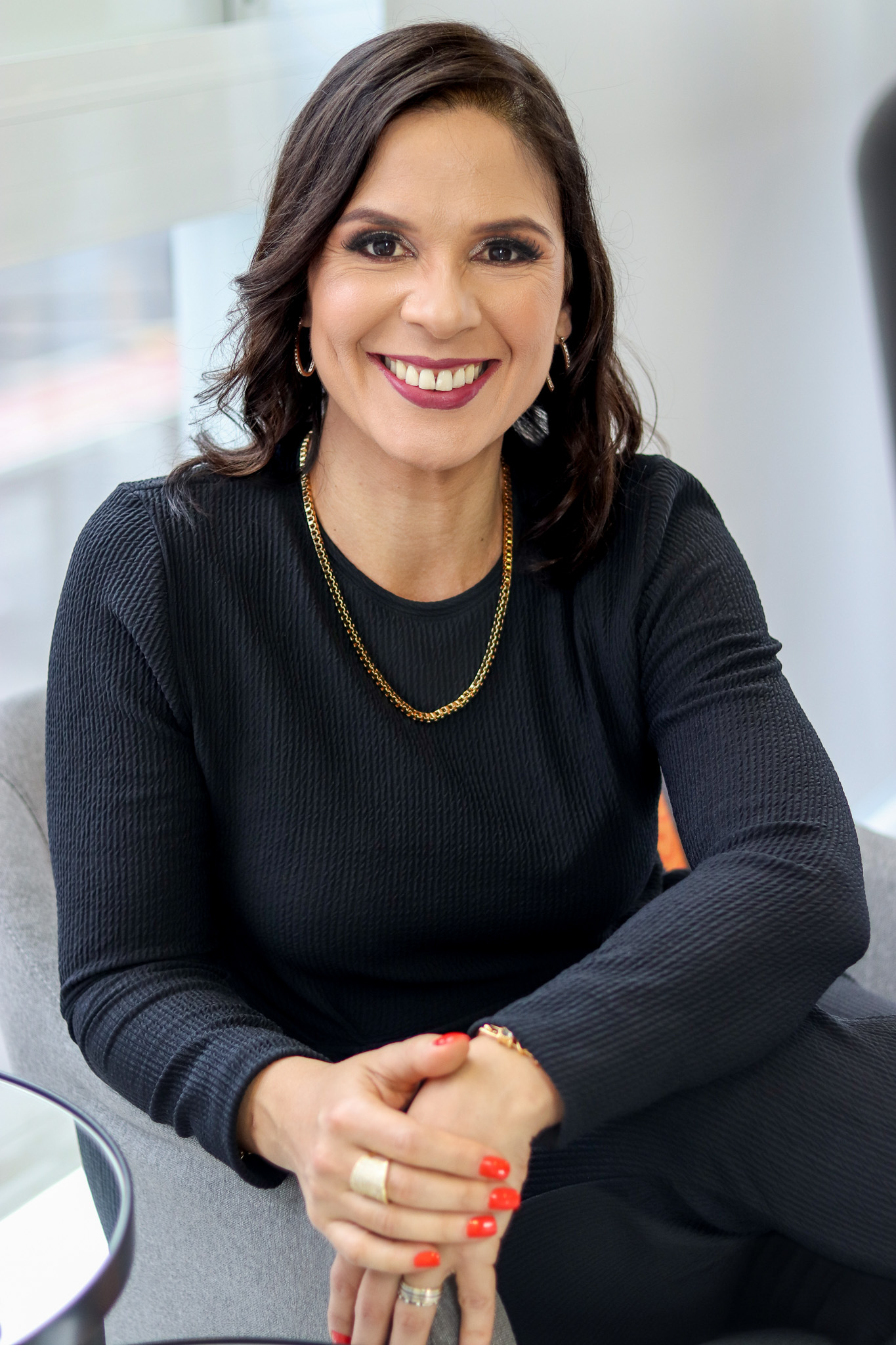 Retrato da autora Vanessa Mello